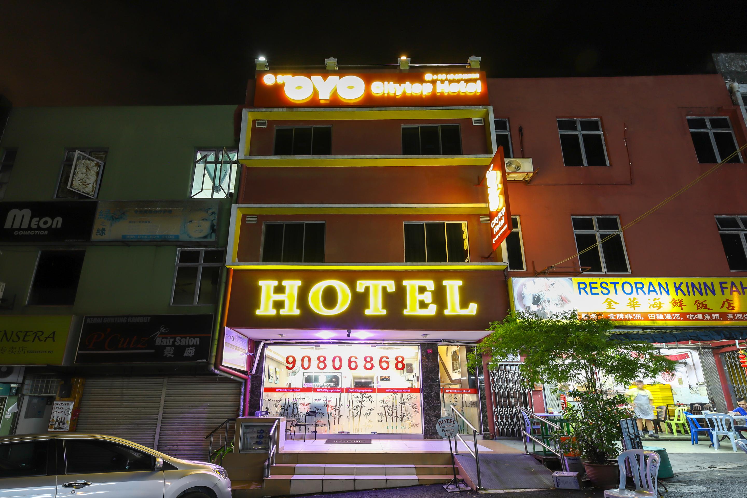 Oyo 317 Citytop Hotel Kuala Lumpur Exterior photo