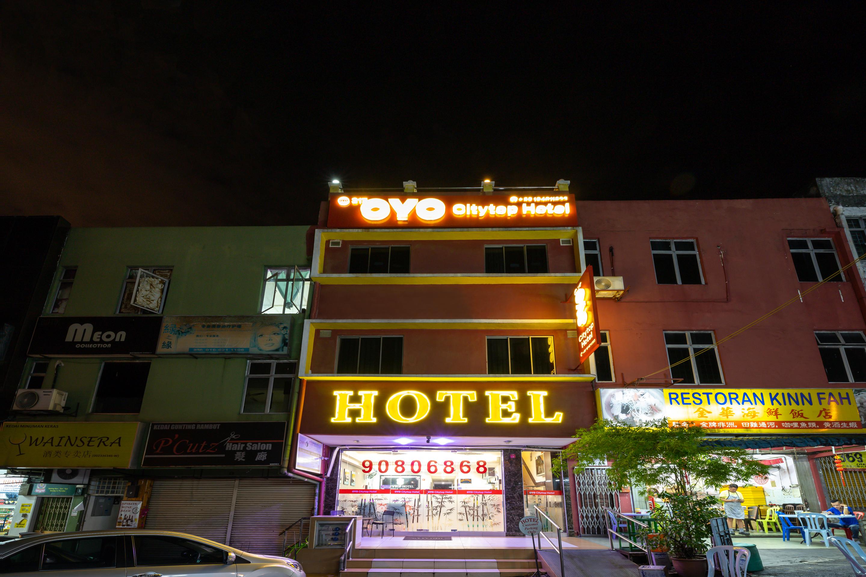 Oyo 317 Citytop Hotel Kuala Lumpur Exterior photo